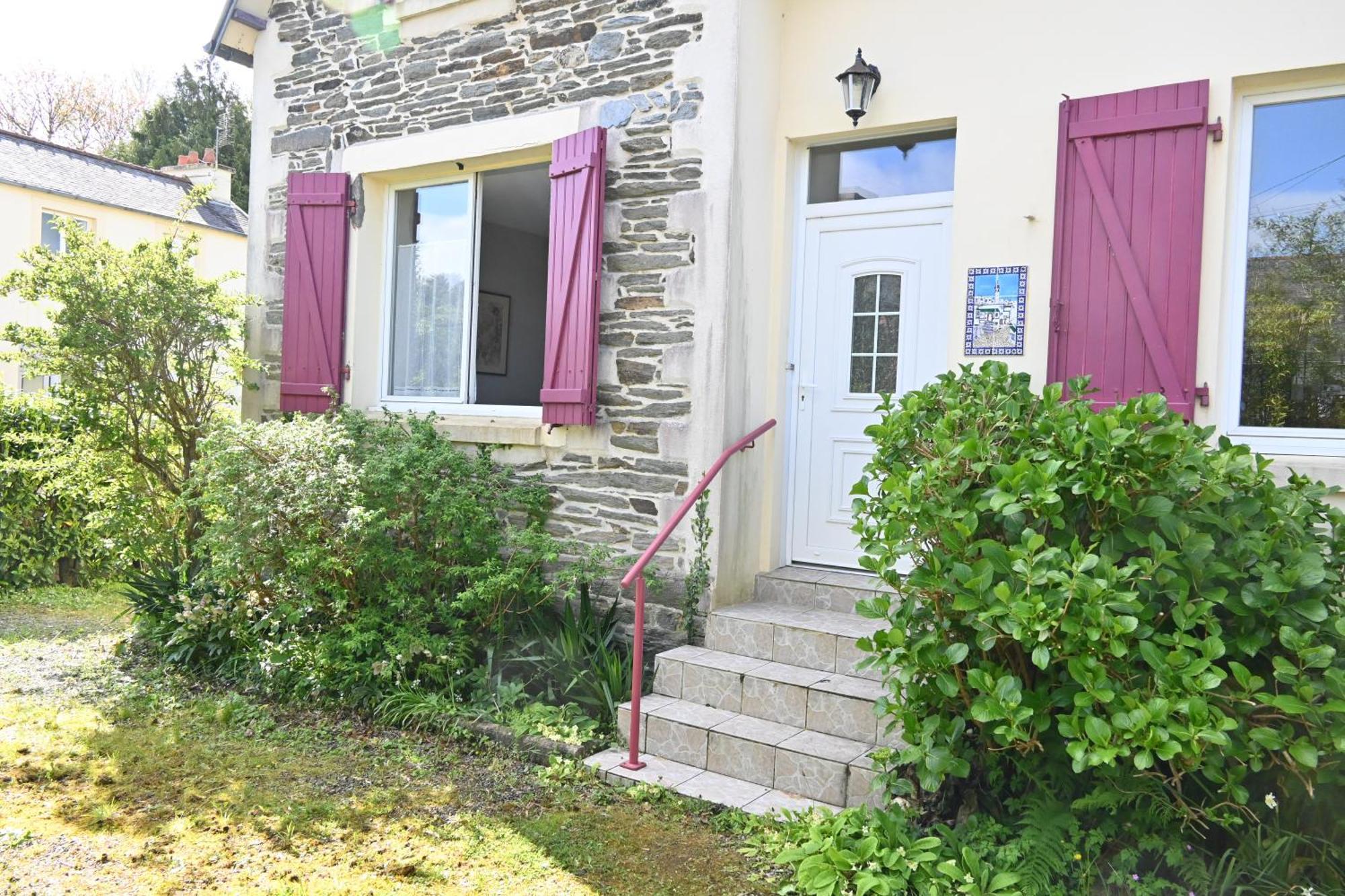 Appartamento Jardin Madeleine Morlaix Esterno foto